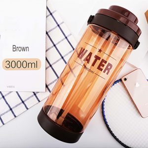 Botella de agua de 3 litros
