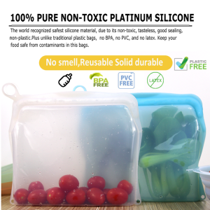 Silicone Foldable Food Storage Bag